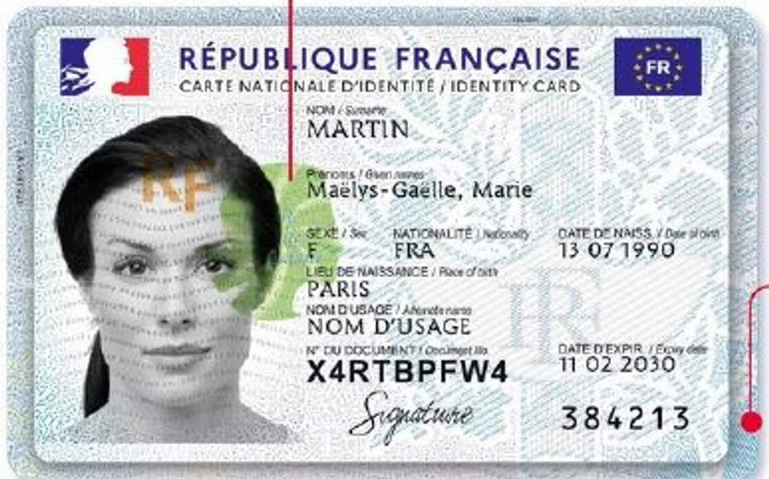 Voici la nouvelle version de la carte d'identité 